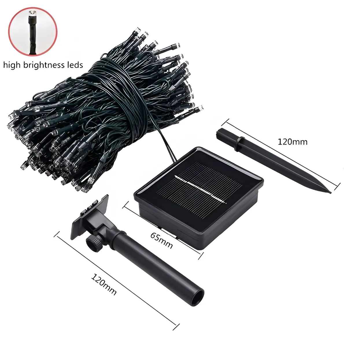 🎄LUZ NAVIDEÑA LED CON PANEL SOLAR 🎄